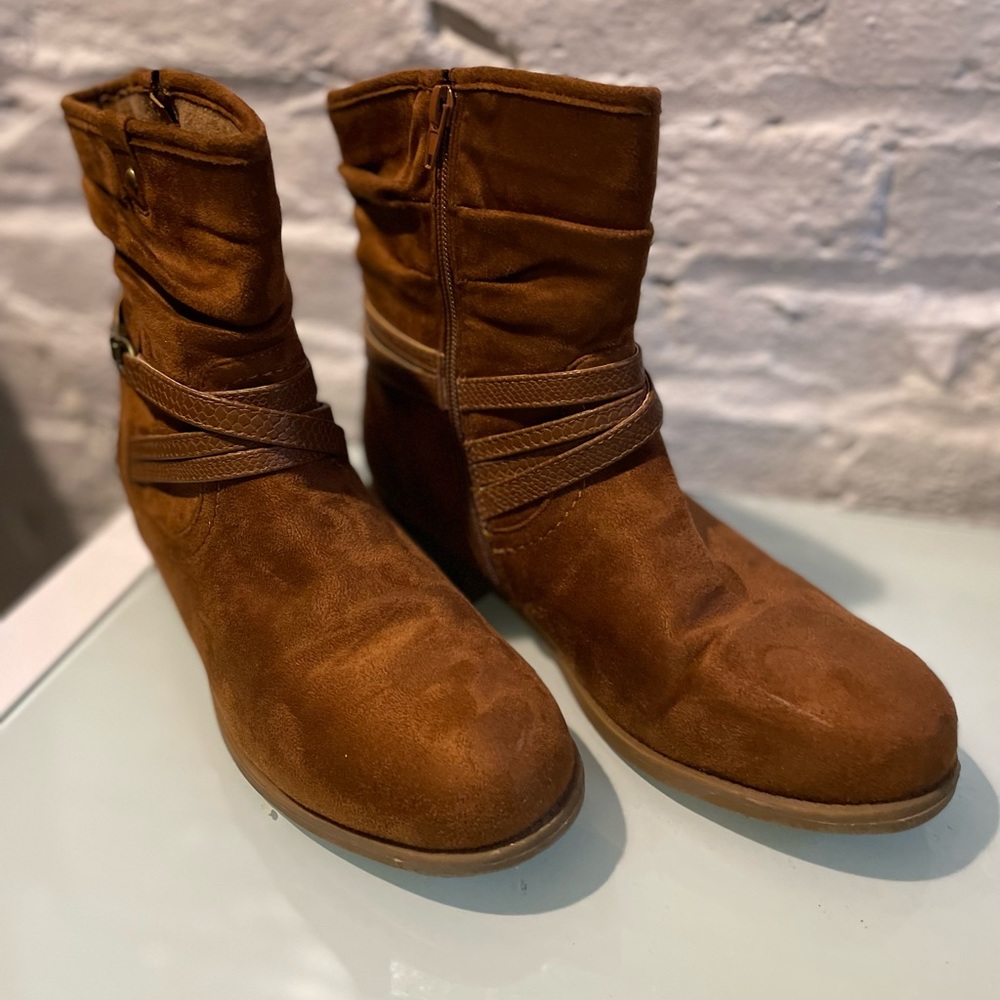 Suede Boots